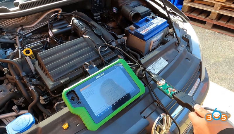 2017 VW Polo MQB48 All Keys Lost with Yanhua ACDP + OBDSTAR G3