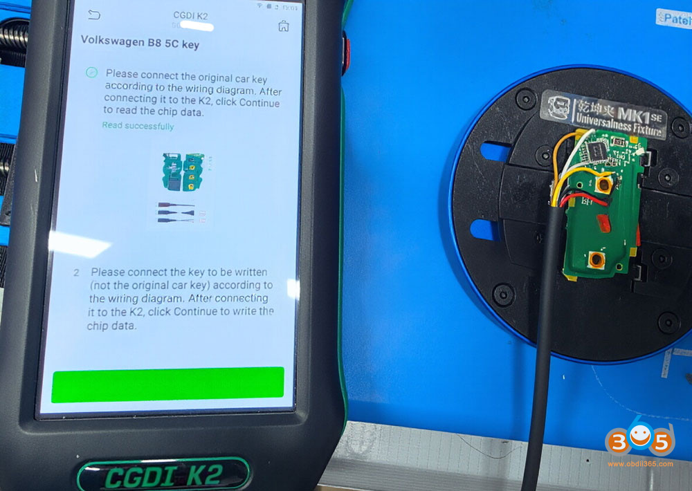 Cgdi K2 And Keydiy Kd X4 Modify Mqb49 5c Key Id 2