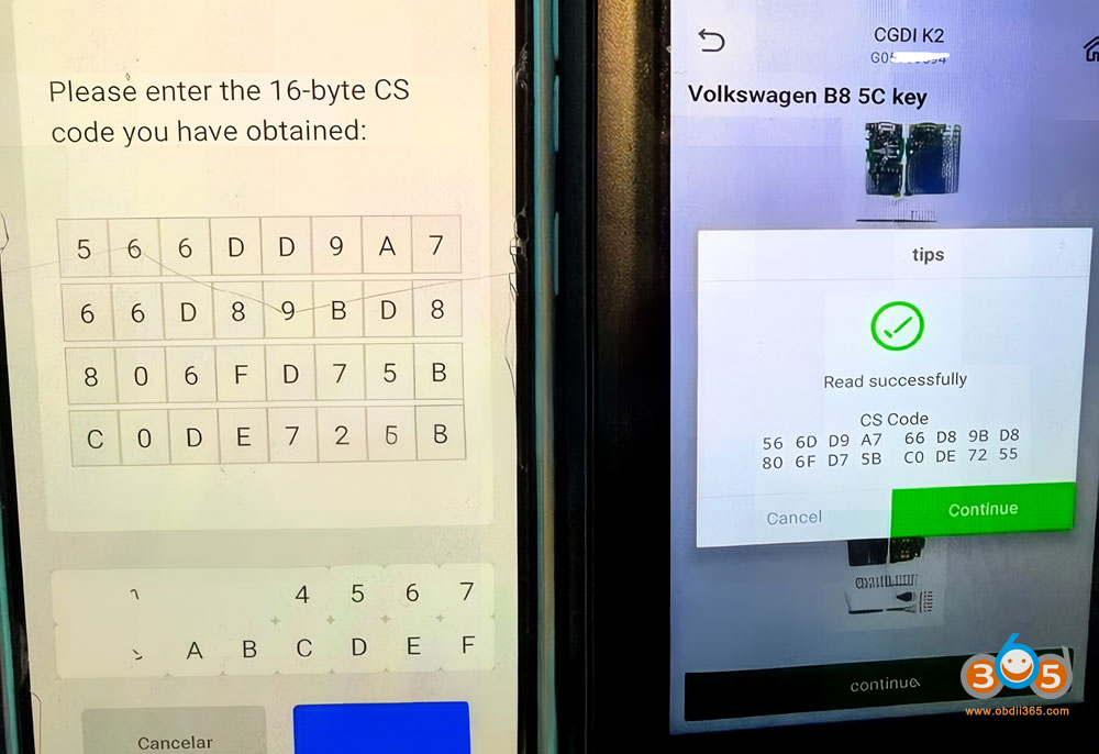Cgdi K2 And Keydiy Kd X4 Modify Mqb49 5c Key Id 3