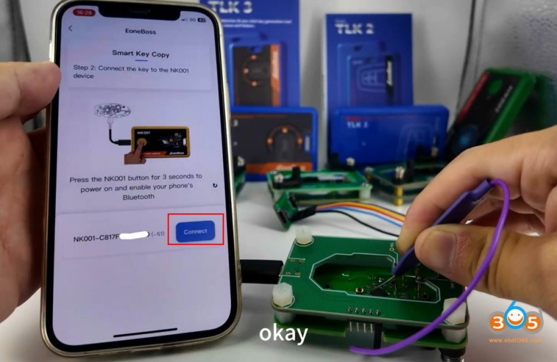 How to Copy Hyundai ID47 Smart Key with EoneBoss NK001?