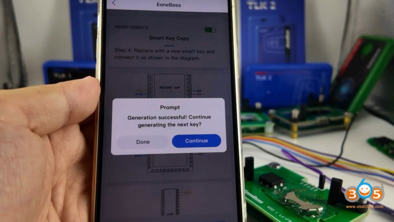 How to Copy Hyundai ID47 Smart Key with EoneBoss NK001?