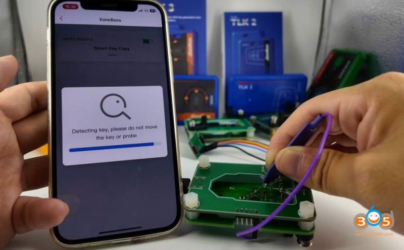 How to Copy Hyundai ID47 Smart Key with EoneBoss NK001?