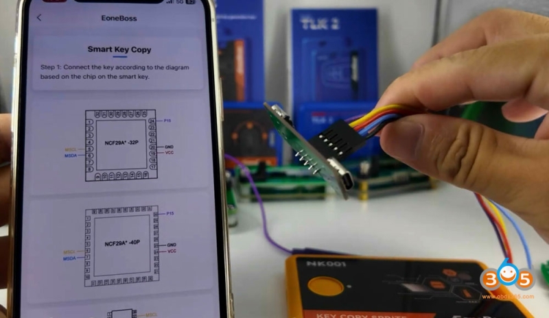How to Copy Hyundai ID47 Smart Key with EoneBoss NK001?