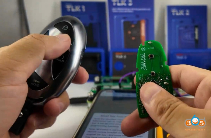 How to Copy Hyundai ID47 Smart Key with EoneBoss NK001?