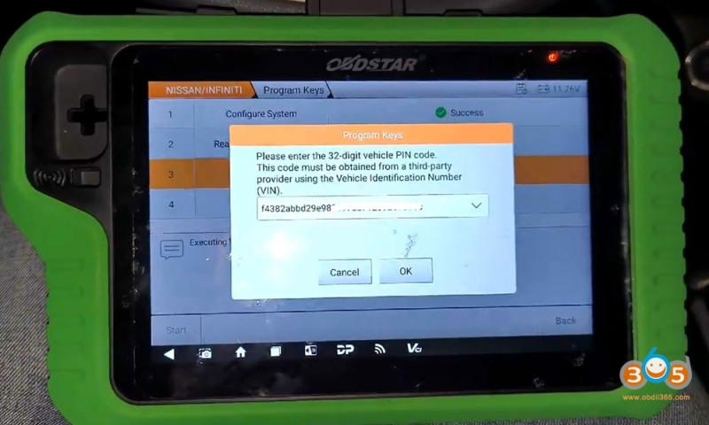 Program 2025 Nissan Magnite Proximity Key with OBDSTAR G3