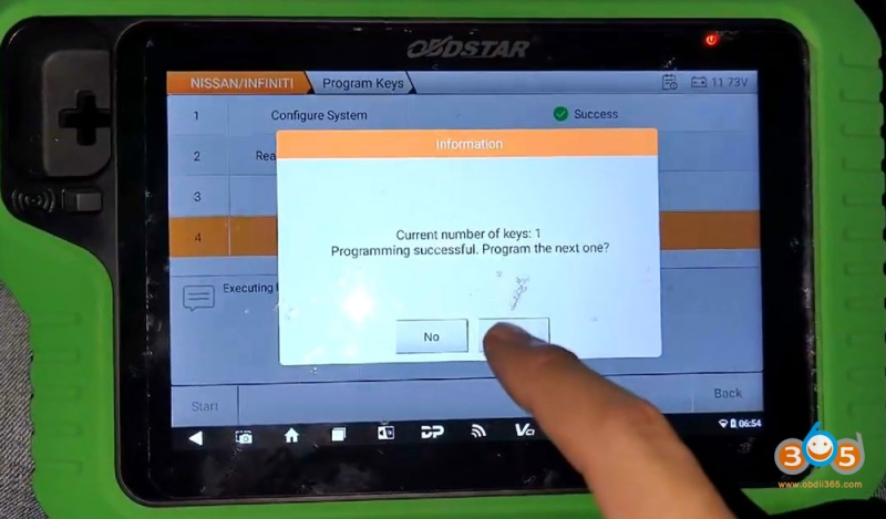 Program 2025 Nissan Magnite Proximity Key with OBDSTAR G3