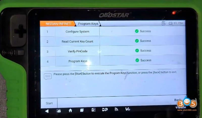 Program 2025 Nissan Magnite Proximity Key with OBDSTAR G3