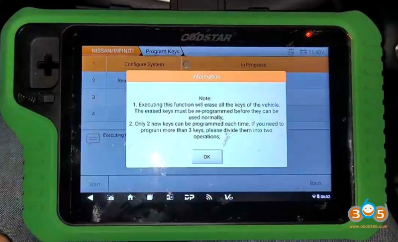 Program 2025 Nissan Magnite Proximity Key with OBDSTAR G3