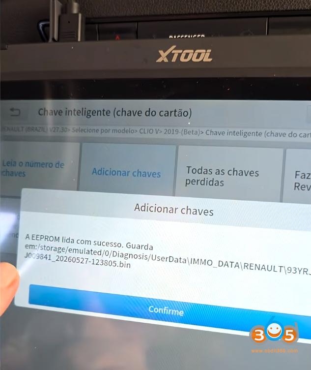 Xtool Add Key Renault Kardian 4a 13