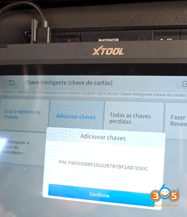 Xtool Add Key Renault Kardian 4a 14