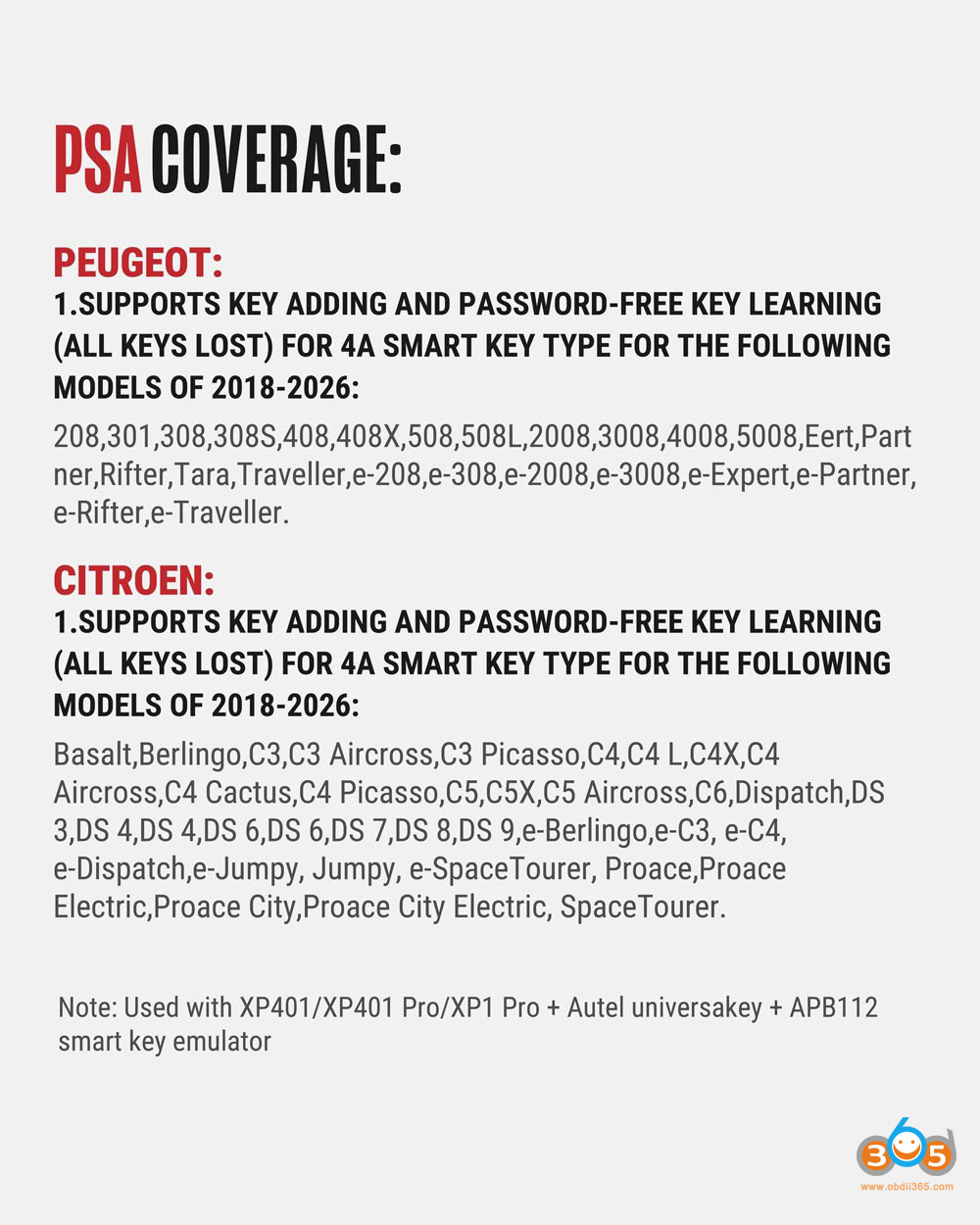 Autel IM608 PSA Opel IMMO Update 2