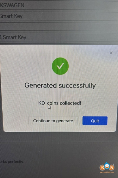 Keydiy FGB25 5D Key No Frequency After Generation Solution