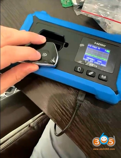 Keydiy FGB25 5D Key No Frequency After Generation Solution