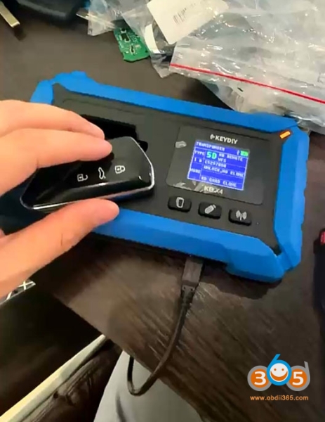 Keydiy FGB25 5D Key No Frequency After Generation Solution