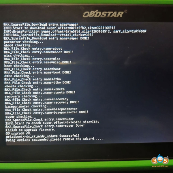 OBDSTAR G3 Forget Lock Screen Password Solution