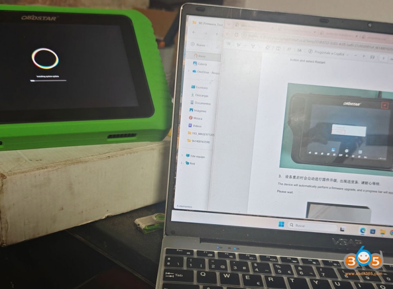 OBDSTAR G3 Forget Lock Screen Password Solution