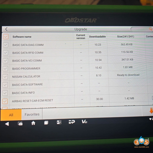 OBDSTAR G3 Forget Lock Screen Password Solution