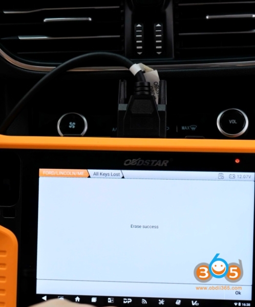 OBDSTAR G3 Program Ford Escape 2020 All Keys Lost via OBD