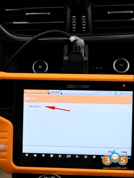 OBDSTAR G3 Program Ford Escape 2020 All Keys Lost via OBD