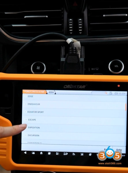 OBDSTAR G3 Program Ford Escape 2020 All Keys Lost via OBD