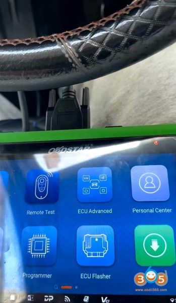 Program Dacia Docker 2014 Blade Key with OBDSTAR G3