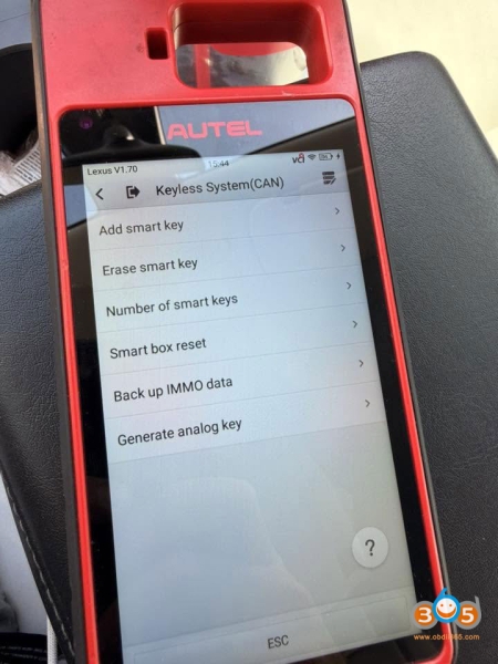 Program Toyota Tacoma 2026 All Keys Lost by Autel KM100