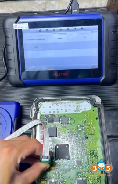 Read VW EDC16U34 ECU CS and PIN Code with Autel IM508