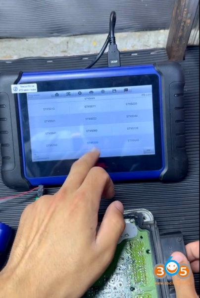 Read VW EDC16U34 ECU CS and PIN Code with Autel IM508