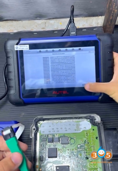 Read VW EDC16U34 ECU CS and PIN Code with Autel IM508