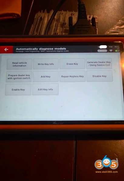 VVDI Key Tool Plus Adds BMW CAS3 Key with Godiag CAS2/3 Test Platform