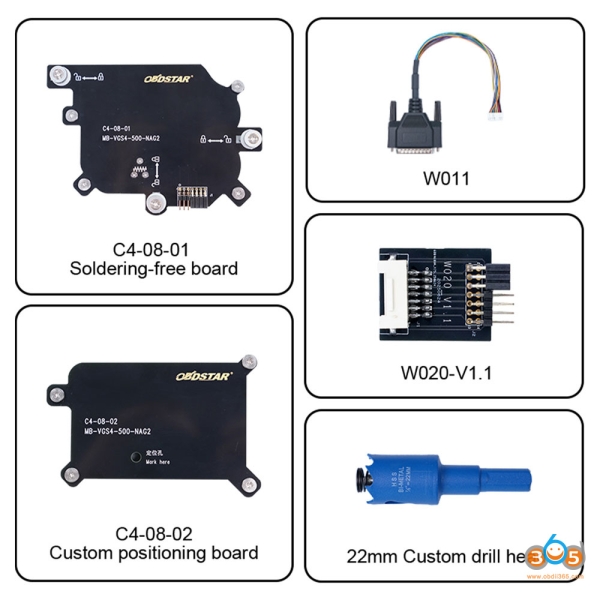 What OBDSTAR Cable to Replace C4-08 for Benz VGS4-500-NAG2 TCU?