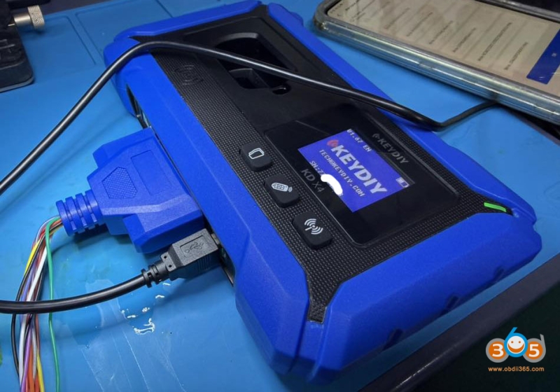 Write Ranger Rover Initialization Data to Locked RFA with Keydiy KD-X4