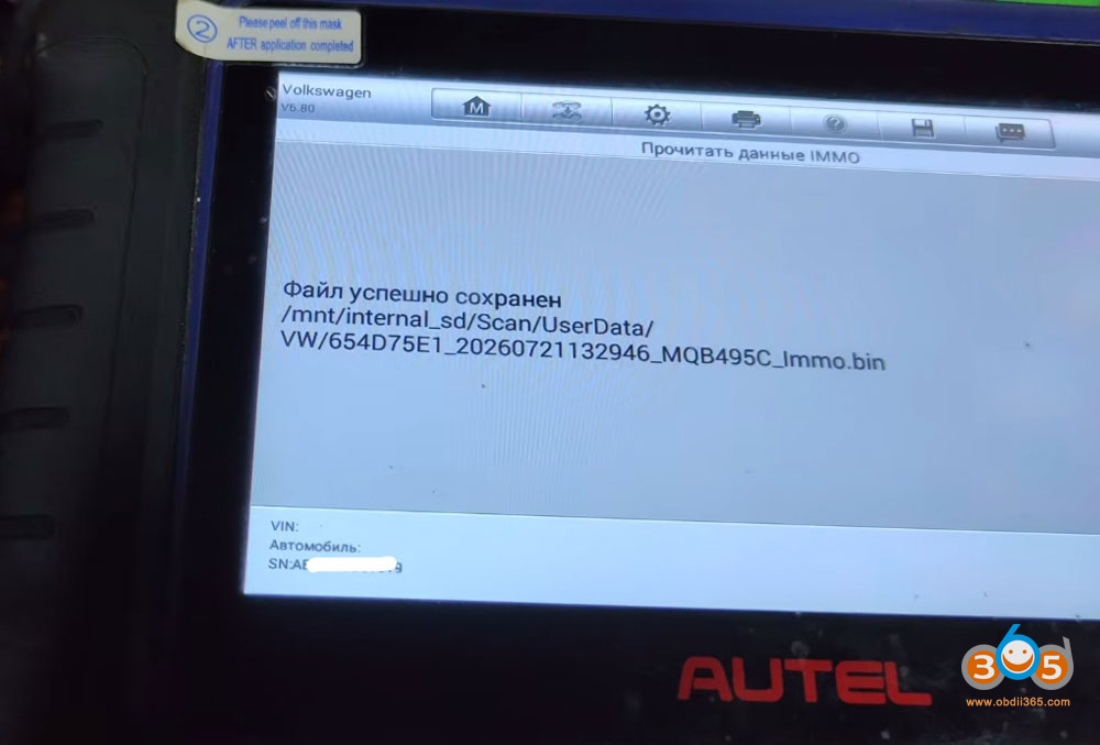 Autel Im508 Add 2022 Tiguan 5c Key 9