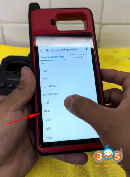 Cloning VW MQB49 5C Chip Using Autel KM100