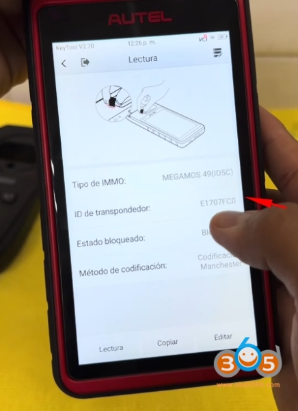 Cloning VW MQB49 5C Chip Using Autel KM100
