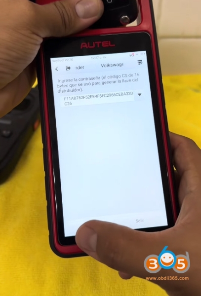 Cloning VW MQB49 5C Chip Using Autel KM100