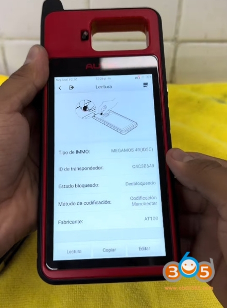 Cloning VW MQB49 5C Chip Using Autel KM100