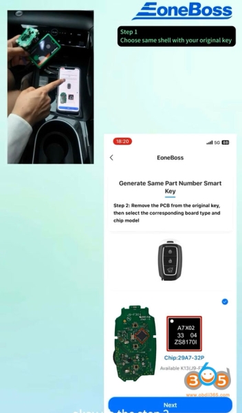 How to Generate 2020 Hyundai Elantra Smart Key with EoneBoss HK001?