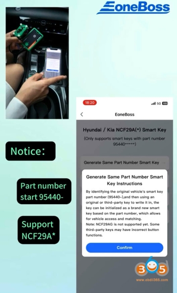 How to Generate 2020 Hyundai Elantra Smart Key with EoneBoss HK001?