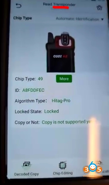 How to Use CGDI K2 to Copy Land rover ID49 NXP Smart Key?