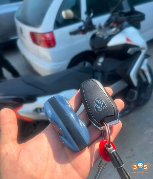 Keydiy KD-X4 Coppy Peugeot Motorcycle NXP Smart Key