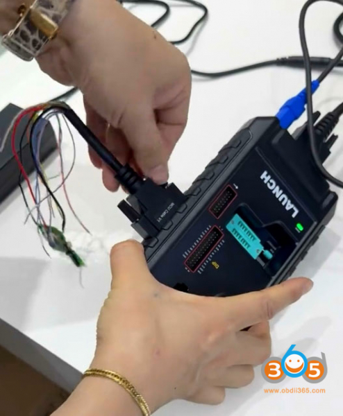 Launch X-prog5 Reads VAG MQB49 5C 5D Original Key Data