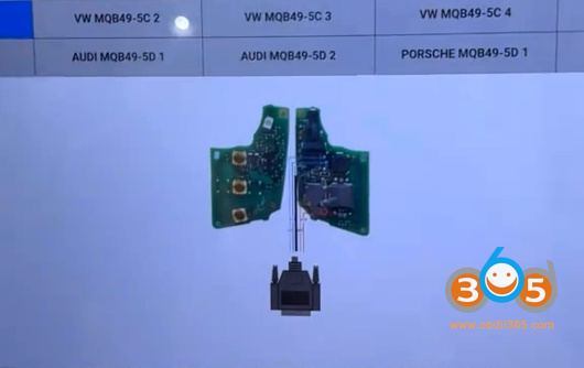 Launch X-prog5 Reads VAG MQB49 5C 5D Original Key Data