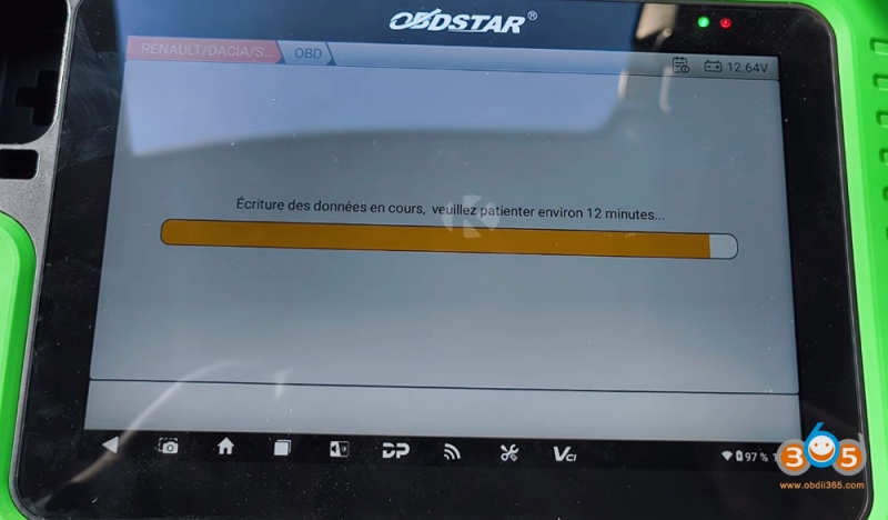 OBDSTAR G3 Adds 2021 Renault Clio 5 Blade Key