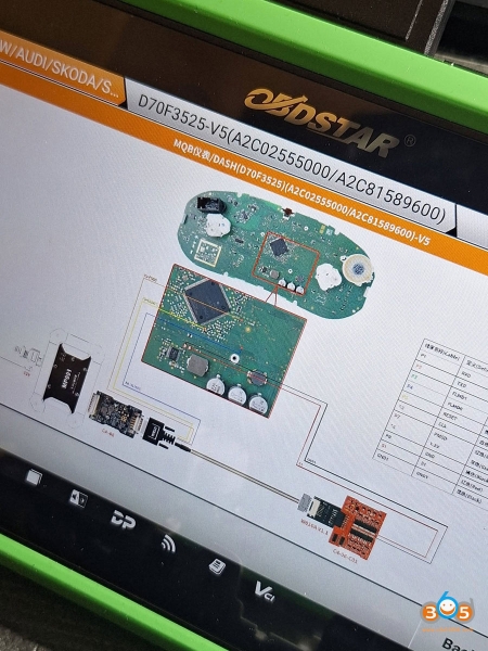 OBDSTAR G3 MQB48 MP001 Connection Failed Error Solution