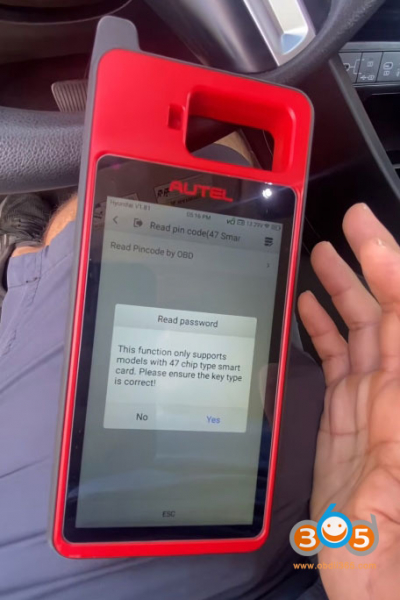 Program 2025 Hyundai Tucson Smart Key with Autel KM100