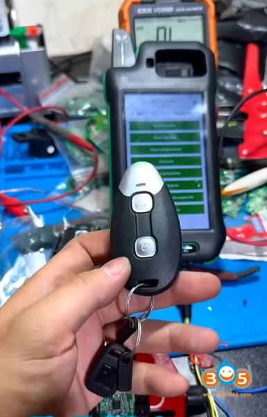 CGDI K2 Copy Vespa Motorcycle 4A Keyless Smart Key