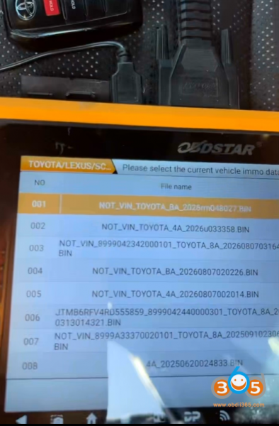 How to Add 2024 Toyota Tacoma Smart Key with OBDSTAR G3?