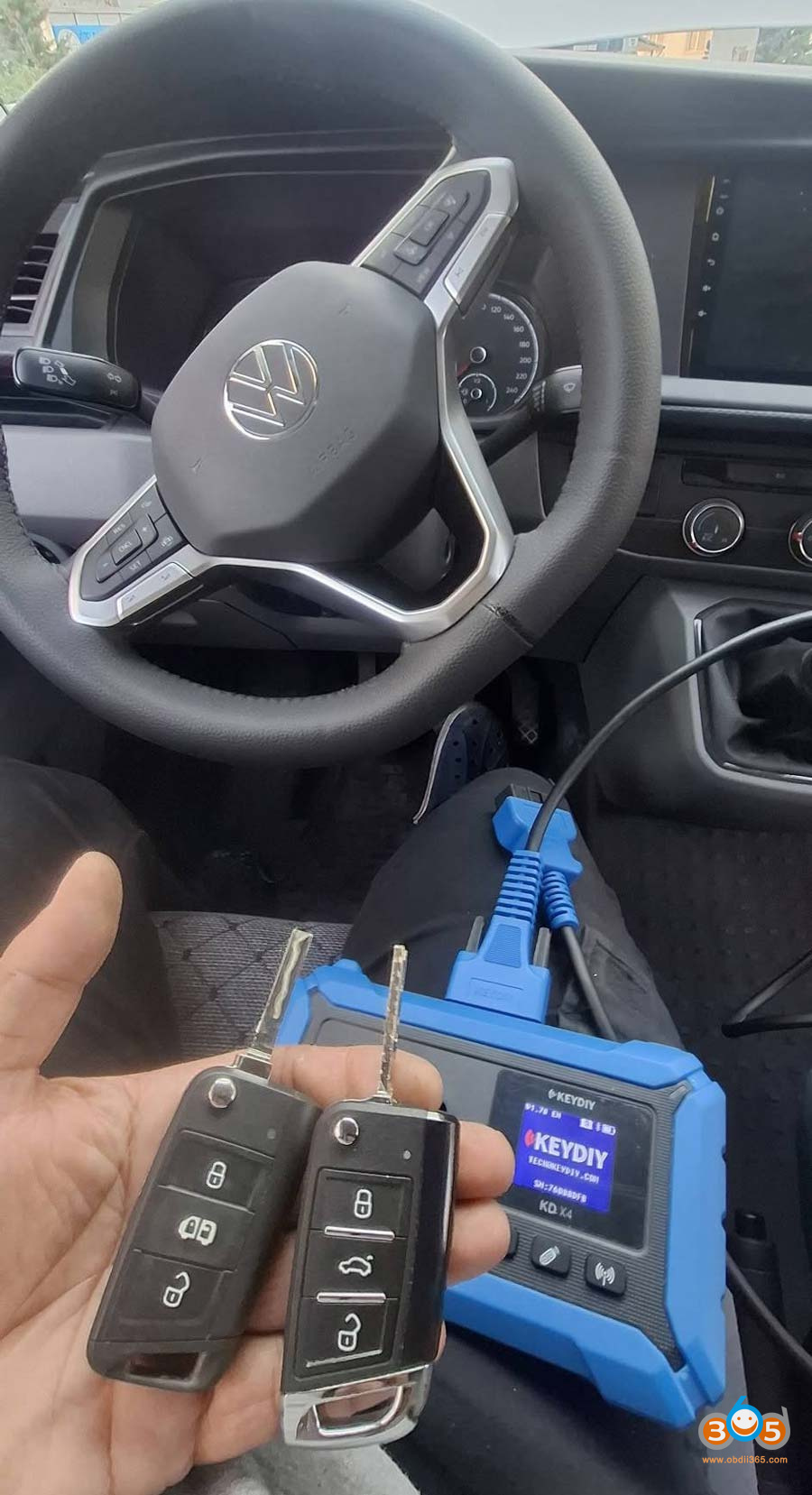 Keydiy Kd X4 2024 Volkswagen Transporter Add Key 1