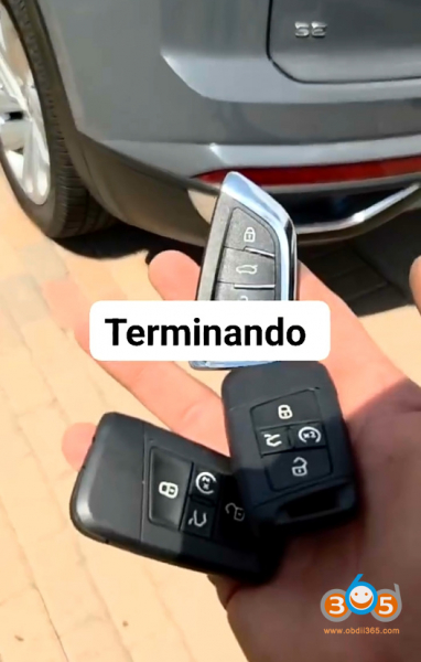 Keydiy KD-X4 Adds 2020 VW Atlas MQB49 5C Key